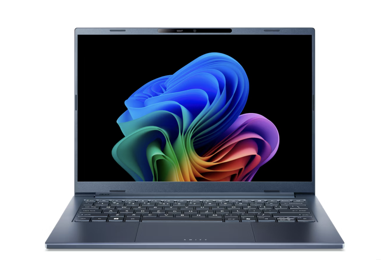 Swift Go 14 AI 筆記型電腦正面視角